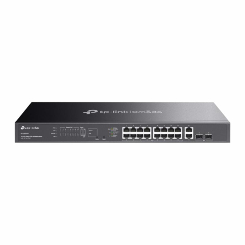 Switch-uri - Omada 20-Port Gigabit Easy Managed Switch with 16-Port PoE+ PORT: 16× Gigabit PoE+ Ports, 2x Gigabit Non-PoE Ports, 2× Gigabit SFP Ports SPEC: 802.3at/af, 250 W PoE Power, 1U 19-inch Rack-mountable St