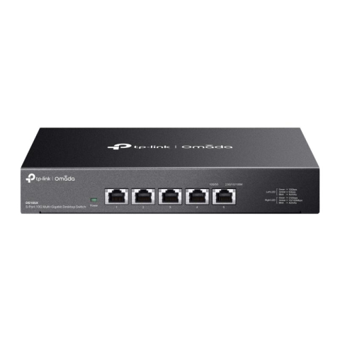 Switch-uri - Omada 5-Port 10G Multi-Gigabit Desktop Switch PORT: 5× 10G RJ45 Ports SPEC: Desktop Steel Case FEATURE: Plug and Play