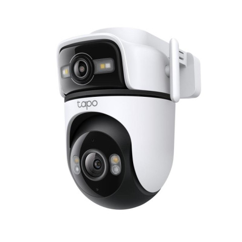 Camere supraveghere IP - Outdoor Dual Lens Pan/Tilt Security Camera SPEC:2K (2304x1296) & 2K (2304x1296), 2.4 GHz, 2 × External Antennas,1 × Ethernet Port ,Horizontal 360º FEATURE: Dual Lens , Pan/Tilt, Color Night Vision, Sm