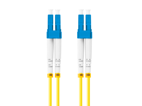 Alte accesorii retea - Patch cord fibră SM LC/UPC-LC/UPC duplex 3 m LSZH G657A1 3,0 mm galben