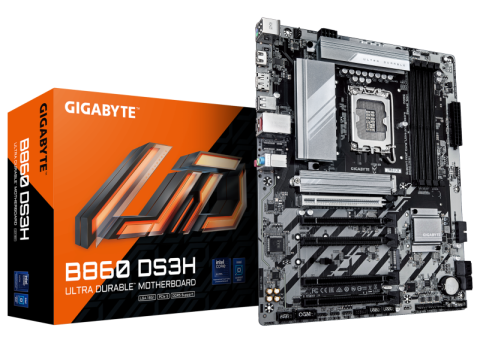 Placi de baza - Placa de baza Gigabyte B860 DS3H, Socket 1851, DDR5, ATX