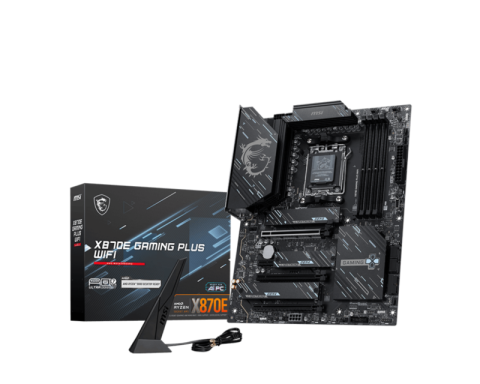Placi de baza - Placa de baza MSI X870E GAMING PLUS WIFI, Socket AM5, DDR5, ATX