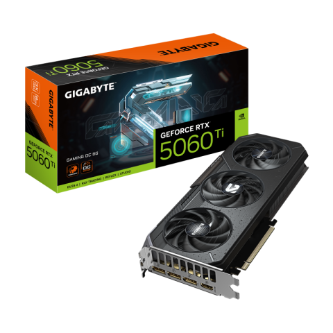 Placi video - Placa video Gigabyte GeForce RTX 5060 Ti, 8GB GDDR7, PCI Express 5.0, 128-bit