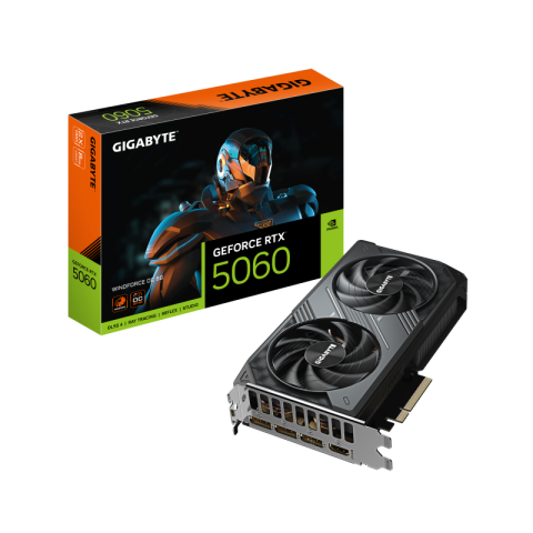 Placi video - Placa video Gigabyte GeForce RTX 5060 WINDFORCE OC, 8GB GDDR7, PCI Express 5.0, 128-bit