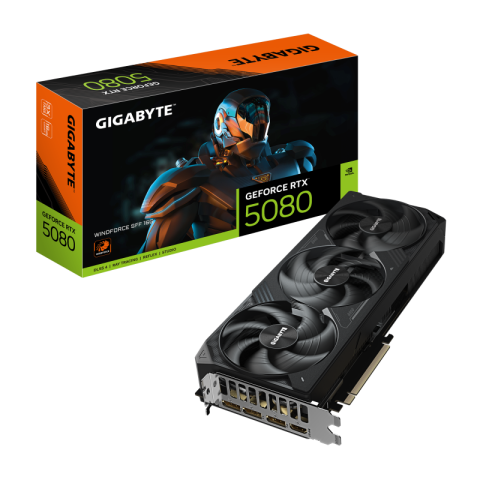 Placi video - Placa video Gigabyte GeForce RTX 5080, 16GB GDDR7, PCI Express 5.0, 256-bit