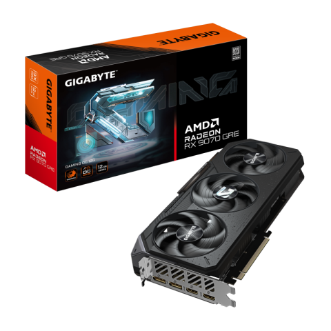 Placi video - Placa video Gigabyte Radeon RX 9070 GRE GAMING OC 12G, 12GB GDDR6, PCI Express x16, 192bit