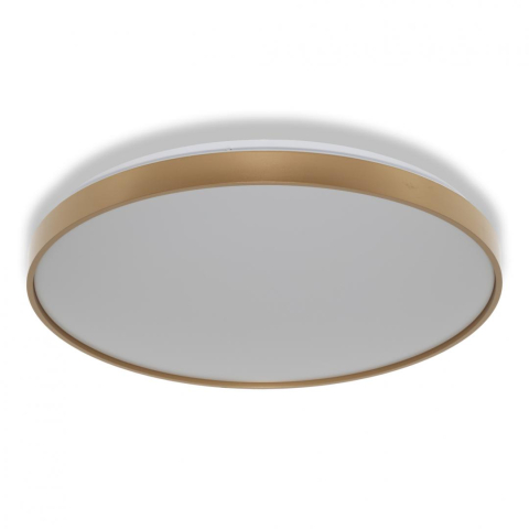 Plafoniere - Plafoniera LED OSRAM Ceiling LUXO, 60W, 6600 lm, lumina calda(3000K), IP20, Ø30cm, metal/plastic, Auriu