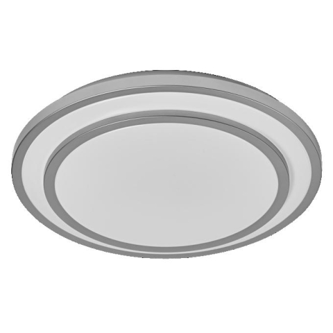 Plafoniere - Plafoniera LED OSRAM Orbis Berlin 390, 24W, 2700 lm,lumina calda(3000K), IP20, Ø39cm, metal/plastic, Argintiu