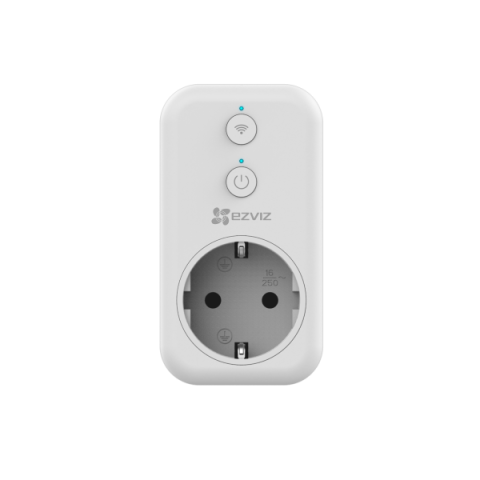 Smart home - PRIZA INTELIGENTA EZVIZ T31,  Comunicare:  2.4 GHz (IEEE 802.11 b/g/n) , Alimentare:  MAX. 16A (EU, US), MAX. 3,840W (Input Voltage 240V), Temp de functionare: -20 °C to 40 °C, Dimensiuni: 100.5 × 54.