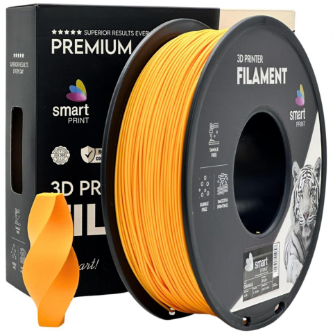 Accesorii imprimare 3D - PROF. LAB 3D FILAMENT 1KG PLA+ ORANGE, Diametru: 1.75mm, Greutate: 1kg, Temperatura duza: 200C - 220C, temperatura platforma printare: 50C - 60C, culoare: Orange, PLA+ este o versiune revizuita a PLA 