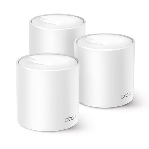 Routere Wireless - Router wireless TP-LINK AX1500 Whole Home Mesh Wi-Fi 6 System, WIFI 6, Mesh, Dual Band