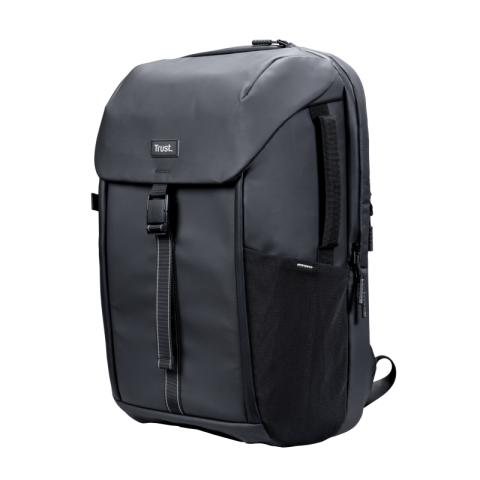 Genti laptop - Rucsac laptop TRUST Travel, Negru, 2 ani Garantie