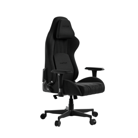 Scaune gaming - Scaun gaming Hator Darkside 3M Fabric, material cadru: Oțel, Țesătură CloudTouch™, piston cu gaz: Certificat SGS Clasa 4, cotiere: Ergonomice, 2D, bază cu 5 brațe ranforsate, realizată din PU armat, m