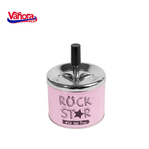 Cosuri de gunoi - SCRUMIERA ANTI-VANT CU BUTON 9x11 CM