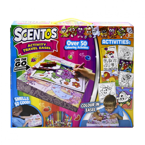 Papetarie - SET PARFUMAT SEVALET DE CALATORIE CU ACTIVITATI , SCENTOS