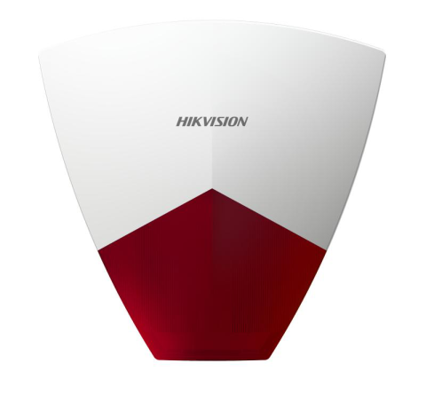 Sirene - Sirena de efractie Hikvision DS-PS102X/RED;314300685 compatibila cu centrale DS-PWA96-M2H-WE; Culoare: Rosu Built-in Flash IP55 Dimensiuni:221mmx215mmx51mm