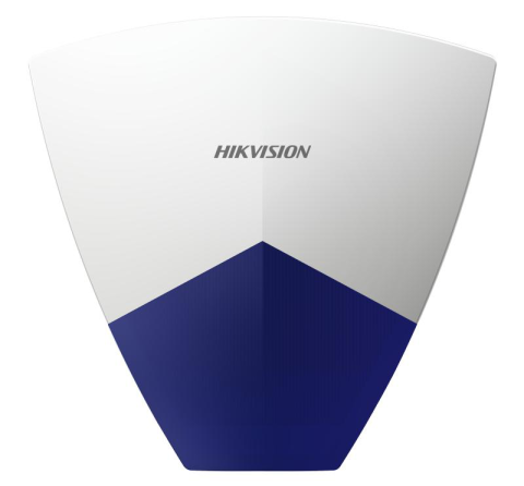 Sirene - Sirene de exterior Hikvision DS-PS102X/BL, putere acustica@1 meter: 110 dBA,  PGM/BELL port, 3 tipuri de alarma: alarma de incendiu, alarma de panica, alarma de efractie, culoare alba, led albastru, I