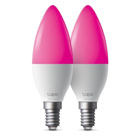 Smart home - Smart Light Bulb, Multicolor SPEC: B38 bulb, E14 base, 220~240 V, 50/60 Hz, 8.6W, 16 Million Colors, 2500K-6500K, Brightness: 470 lm(Default 2700K), 40W Equivalent, Beam angle 260°, Lifetime Up to 25,