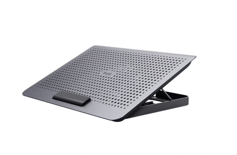 Stand & Cooling pad - Stand/Cooler notebook Trust Exto, pana la 16 inch, 1 ventilatoare, Argintiu