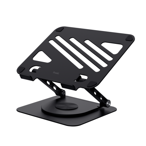Stand & Cooling pad - Stand/Cooler notebook Trust Zeff, pana la 16 inch, Negru