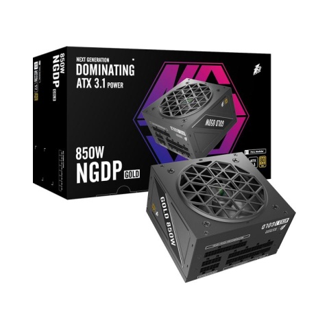  Surse PC - Sursa 1stPlayer NGDP-GLD-850-BK-EU, 80 PLUS Gold, 850 W