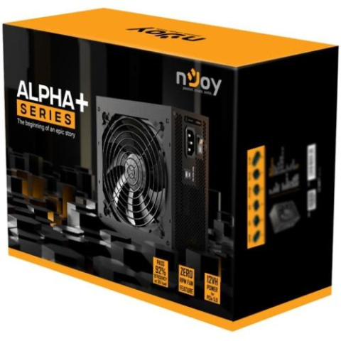  Surse PC - Sursa nJoy Alpha+, 80+ Gold, 750W