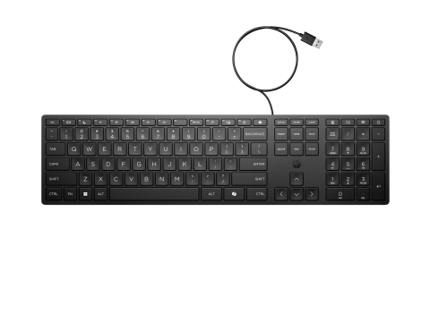  Tastaturi - Tastatura HP 320K, USB, negru