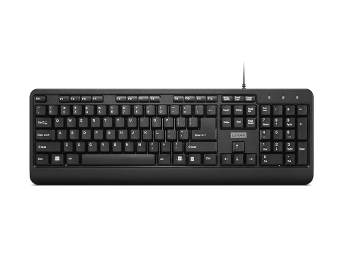  Tastaturi - Tastatura Lenovo 160 Wired, USB, Negru