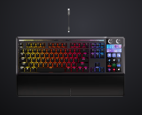  Tastaturi - Tastatura Mecanica Gaming Corsair GALLEON 100 SD, RGB, USB, negru