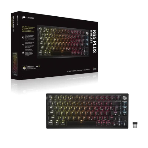  Tastaturi - Tastatura Mecanica Gaming CORSAIR K65, USB, negru