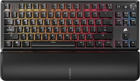  Tastaturi - Tastatura Mecanica Gaming CORSAIR K70 CORE TKL, RGB, Wireless, Negru