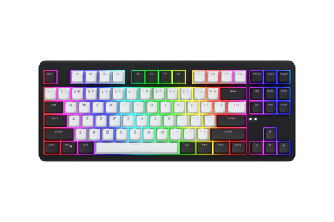  Tastaturi - Tastatura Mecanica Gaming HATOR Rockfall 3 TKL Wireless, RGB, Wireless, Negru
