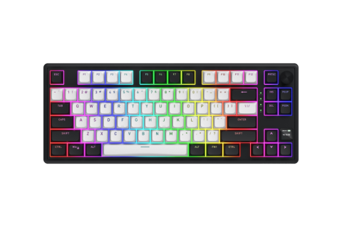  Tastaturi - Tastatura Mecanica Gaming HATOR Skyfall 80 MAG ULTIMA 8K wireless, RGB, Wireless, negru