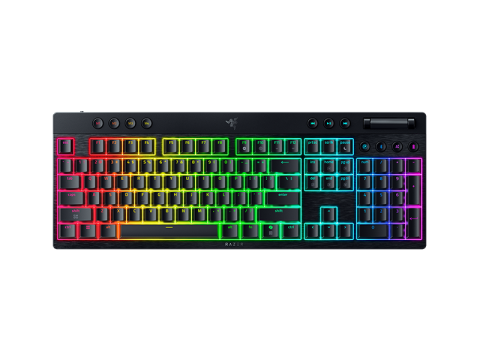  Tastaturi - Tastatura Mecanica Gaming Razer BlackWidow V4 Low-Profile HyperSpeed, RGB, Wireless, Negru