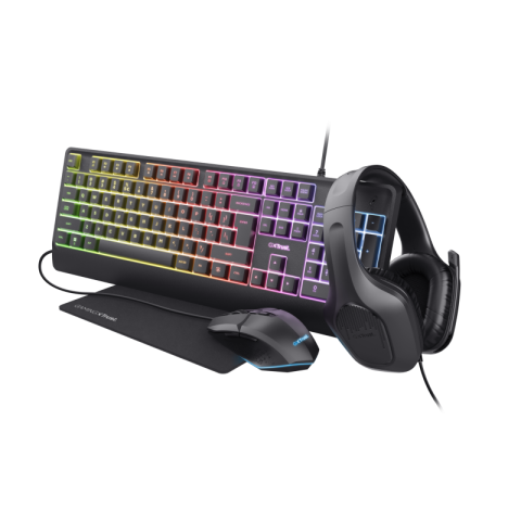  Tastaturi - Tastatura Mecanica Gaming Trust GXT 792 QUADROX, USB, Negru