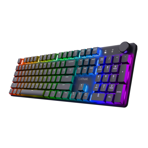  Tastaturi - Tastatura Mecanica Gaming Trust GXT 868 Torix, Wireless, Negru