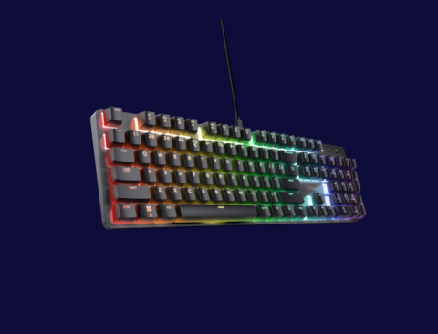  Tastaturi - Tastatura Mecanica Gaming Trust GXT 871 Zora, USB, Negru