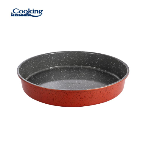 Tavi copt - TAVA ROTUNDA ACOPERIRE CERAMICA 40x7 CM, ANCA, COOKING BY HEINNER