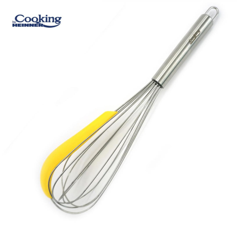Accesorii bucatarie - TEL INOX CU RAZUITOR DIN SILICON 30 CM,  TEYA
