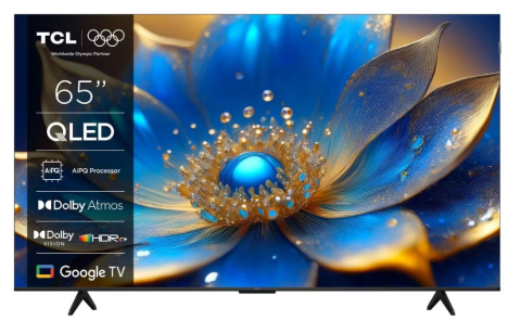 Televizoare - Televizor QLED Smart TCL 65P71K, 164 cm, 4K, Google TV, Clasa E