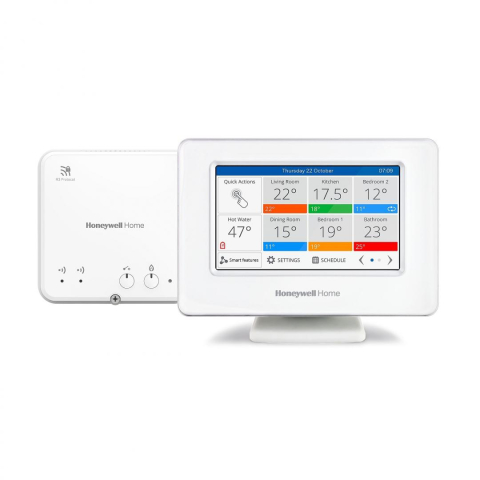 Termostate ambientale - Termostat EvoHome controller multizona wireless cu wi-fi, Honeywell ATP921R3052; Touch screen;