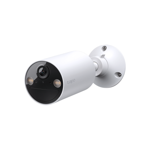 Smart home - TPL Smart Wire-Free Indoor/Outdoor Security Camera, 1/2.8" Progressive Scan CMOS Starlight Sensor, Focal Length: 3.17 mm, Field of View: 125° (Diagonal), 111°(Horizontal), 56°(Vertical), 2K 3MP (2304 