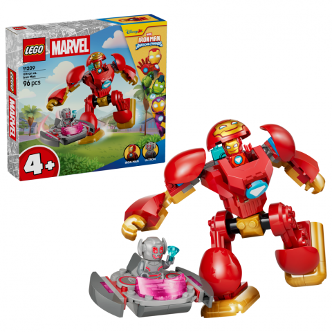 Seturi de constructie - ULTRON VS IRON MAN LEGO11209