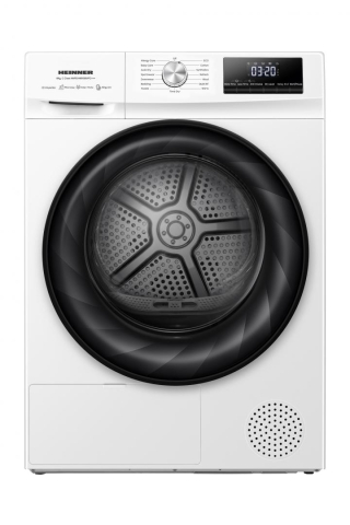 Uscatoare cu pompa de caldura - Uscator de rufe HEINNER HHPD-HMY80IVFC+++, 8 kg, Inverter, Clasa: C, Alb