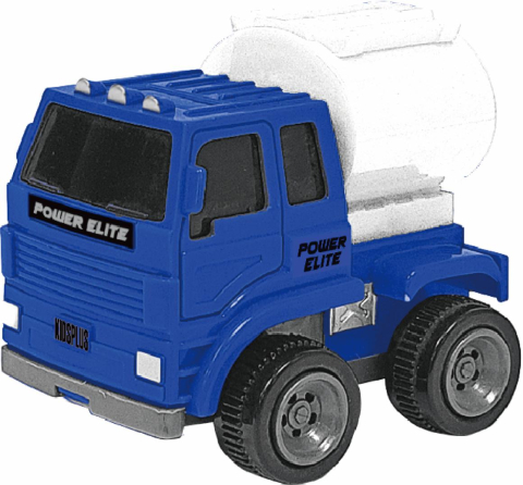 Masinute - VEHICULE CU FRICTIUNE, SCARA 1/43, 10CM, AUTOCISTERNA ALBASTRA
