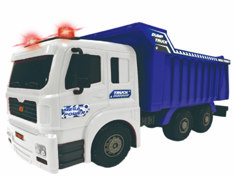 Masinute - VEHICULE CU LUMINI, SUNETE SI FRICTIUNE, SCARA 1/6, DIVERSE MODELE- BASCULANTA SI AUTOSPECIALA POMPIERI
