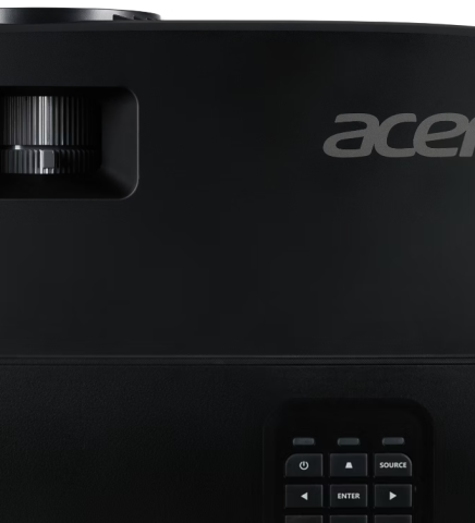Videoproiectoare - Videoproiector Acer X1229, XGA 1024* 768, up to WUXGA 1920*1200, 4.800 lumeni, 4:3/ 16:9, 20.000:1, dimensiune maxima imagine 300'', distanta maxima de proiectie 12m, boxa 3W, lampa 5.000 ore/ 20.000 