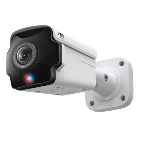 Camere supraveghere IP - VIGI 8MP IR Panoramic Bullet Network Camera; 180° Panorama View with Huge Vision 4K (8MP) Ultra HD and IR Range Up to 65.62 ft (20 m)*1 Red-Blue Warning Lights with Stronger Deterrence People & Vehicl
