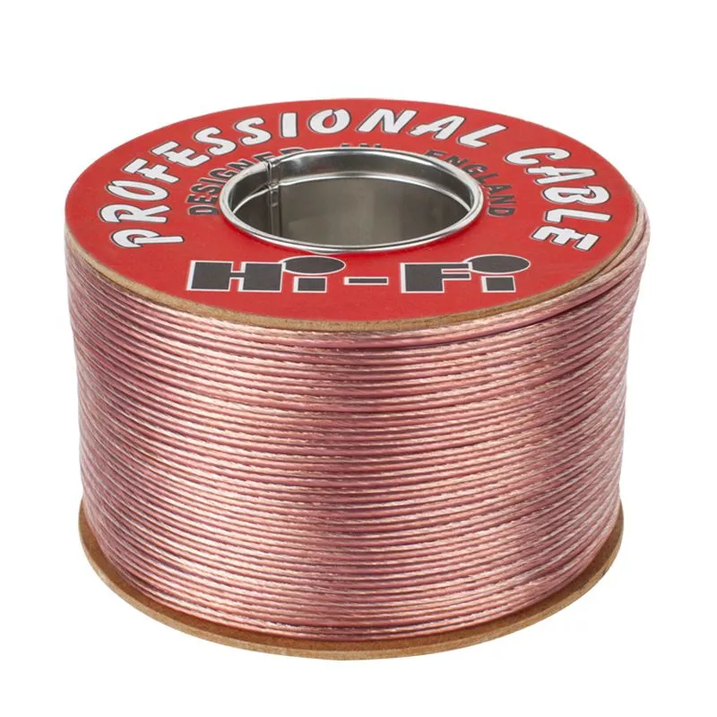  Cabluri  - Cablu difuzor Profesional 2x1.50mm cupru transparent Cabletech KAB0565