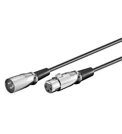  Cabluri  - Cablu extensie XLR la XLR mama 2m Goobay